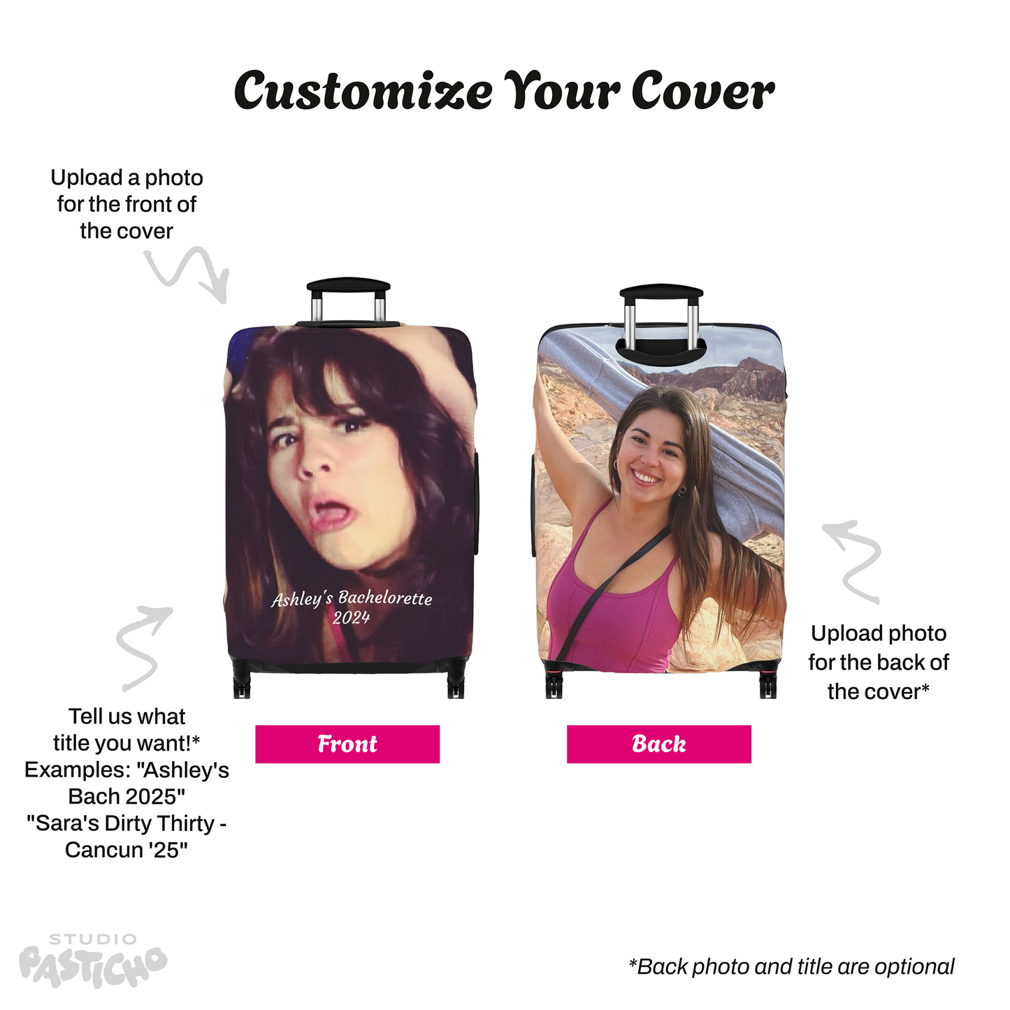 Personalized Luggage Covers for Your Squad